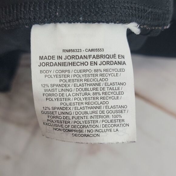 WOMENS Black Nike Dri-fit Capri size Small - Picture 3 of 4